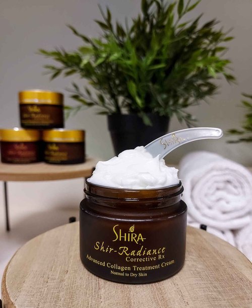 Shira Shir-Radiance Corrective RX Advanced Collagen Treatment Cream With Advanced Ester C For Healthy Hydrated Radiant Skin For Normal to Dry Skin (50ml)