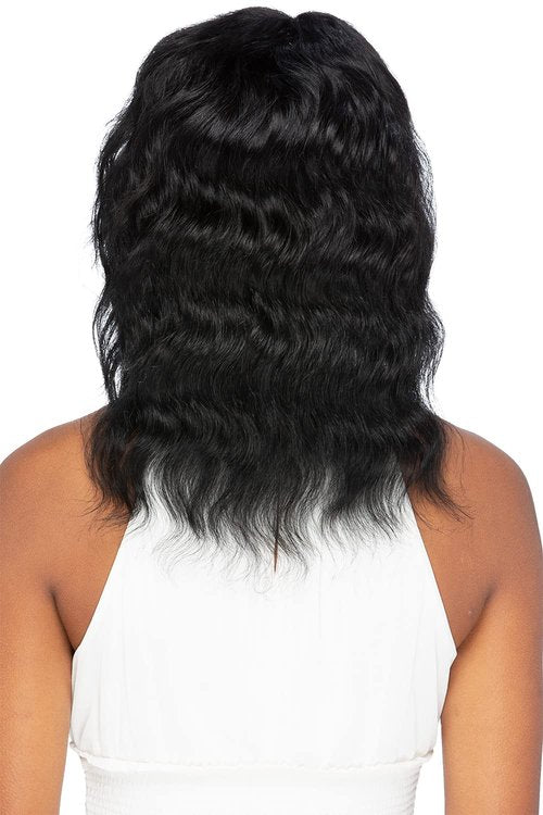 Vivica A. Fox LAIKEN Remi Natural Hair, Frontal (13x4.5) Lace Wig, color 1 Jet Black