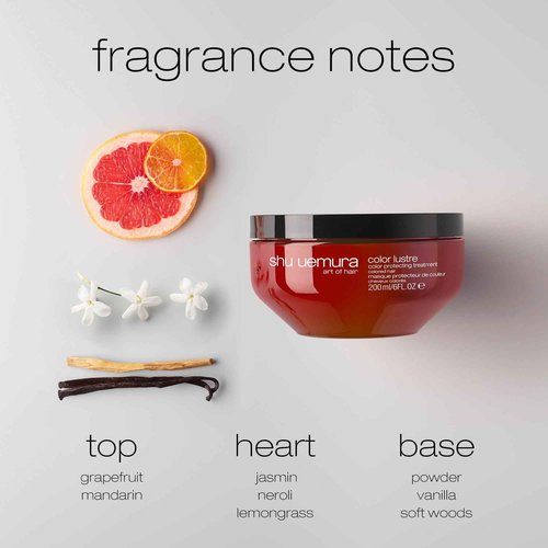 Shu Uemura art of hair Color Lustre Hydrating Mask For Color-Treated Hair - Locks in Vibrancy and Nourishes, Extends Vibrancy Life For 6 Weeks, 6 Fl Oz