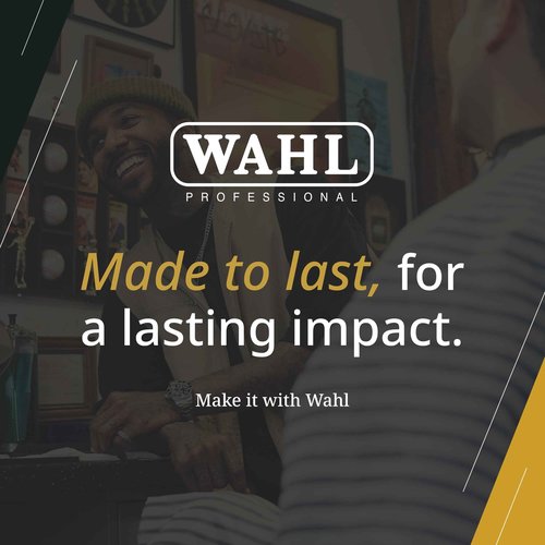 Wahl Professional Launch Trimmer, Cordless Compact 6000 RPM Rotary Motor, Wide Detachable T-Blade, 2 Hour Runtime