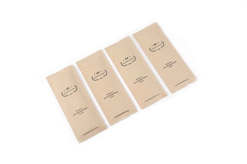 Bleeker and Rowe 100% Biodegradable Combs - Individually wrapped - Environmentally Eco Friendly Bulk Pocket Combs - Perfect for Macrame (pack of 100)