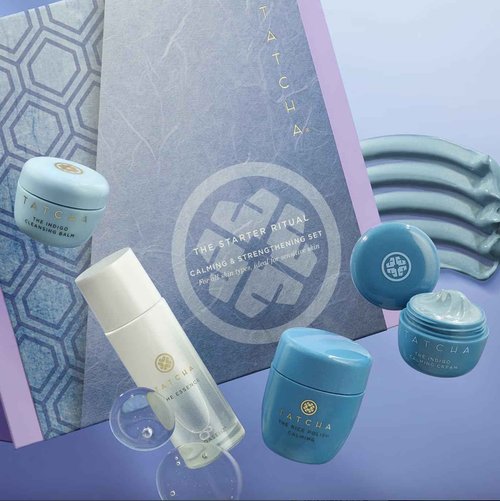 Tatcha The Starter Ritual Set - Soothing for Sensitive Skin | 2 Week Introductory Set | $93 Value