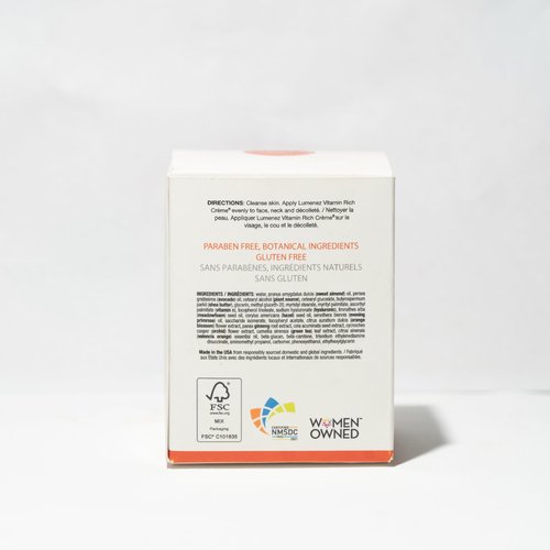 SONAGE Lumenez Vitamin Facial Cream: Daily Restorative Moisturizer with Vitamin C | Hydrating Cream for Dry Skin