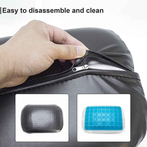Elitzia Comfort Low Resilience Sponge Soft Gel Massage Pillow Pro Lash Extension and Salon Spa Supplies Neck and Back Support Beauty Facial Lash Pillow ET30388