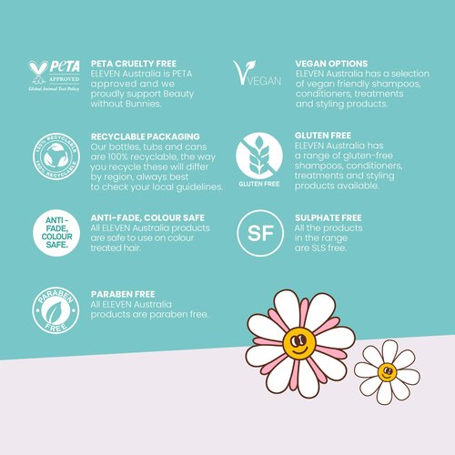 ELEVEN AUSTRALIA Keep My Curl Moisture Shampoo for Women & Men - Anti Frizz Shampoo for Curly, Wavy, or Coily Hair, Moisturizing Hair Care, Hydrating & Smoothing, Gentle Cleansing Formula - 32.5 fl oz