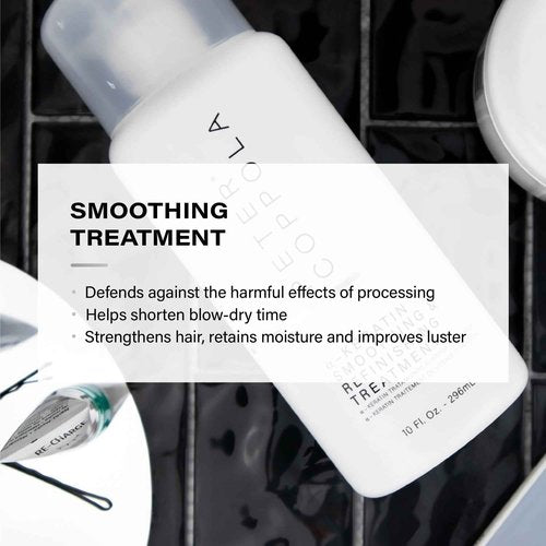 PETER COPPOLA a-Keratin Smoothing And Refinishing Treatment - Semi-Permanent Keratin Hair Treatment Smoothes, Nourishes, And Repairs the Hair - Formaldehyde-Free, Aldehyde-Free (3 Ounce)