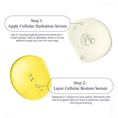 Pureance Deep Restore Ritual - Organic Bakuchiol Serum & Hydrating Serum