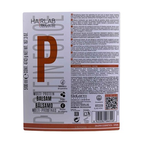 SALERM Cosmetics Hair and Scalp Care - 1000 ml