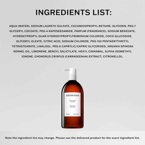 SACHAJUAN Moisturizing Shampoo 990ml-NEW