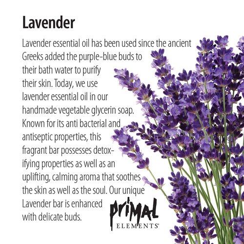 Primal Elements Lavender Essential Oil Soap Loaf, 5 Pound