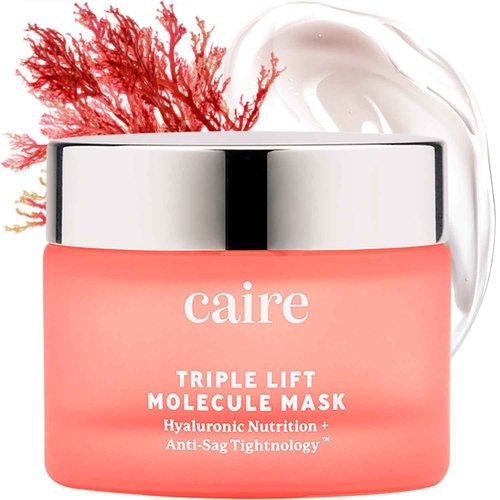 Caire Beauty Anti Aging Hyaluronic Acid Gel Cream Face Lift Molecule Mask, Skin Lift Gel Moisturizer For Face, Neck and Chest - 40 ml