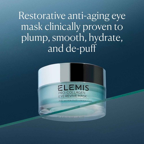 ELEMIS Pro-Collagen Eye Revive Mask 15ml, Hydrating Eye Mask for Brightening, Plumping & Reducing Wrinkles, Overnight Mask for Plump and Hydrated Skin