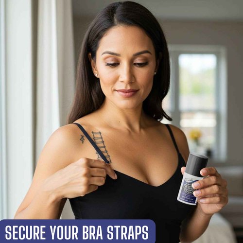 ABSOLUTE SUPPORT It Stays Roll On Body Adhesive Applicator Mask Glue, 2 fl oz - Made in USA - 12 Pack