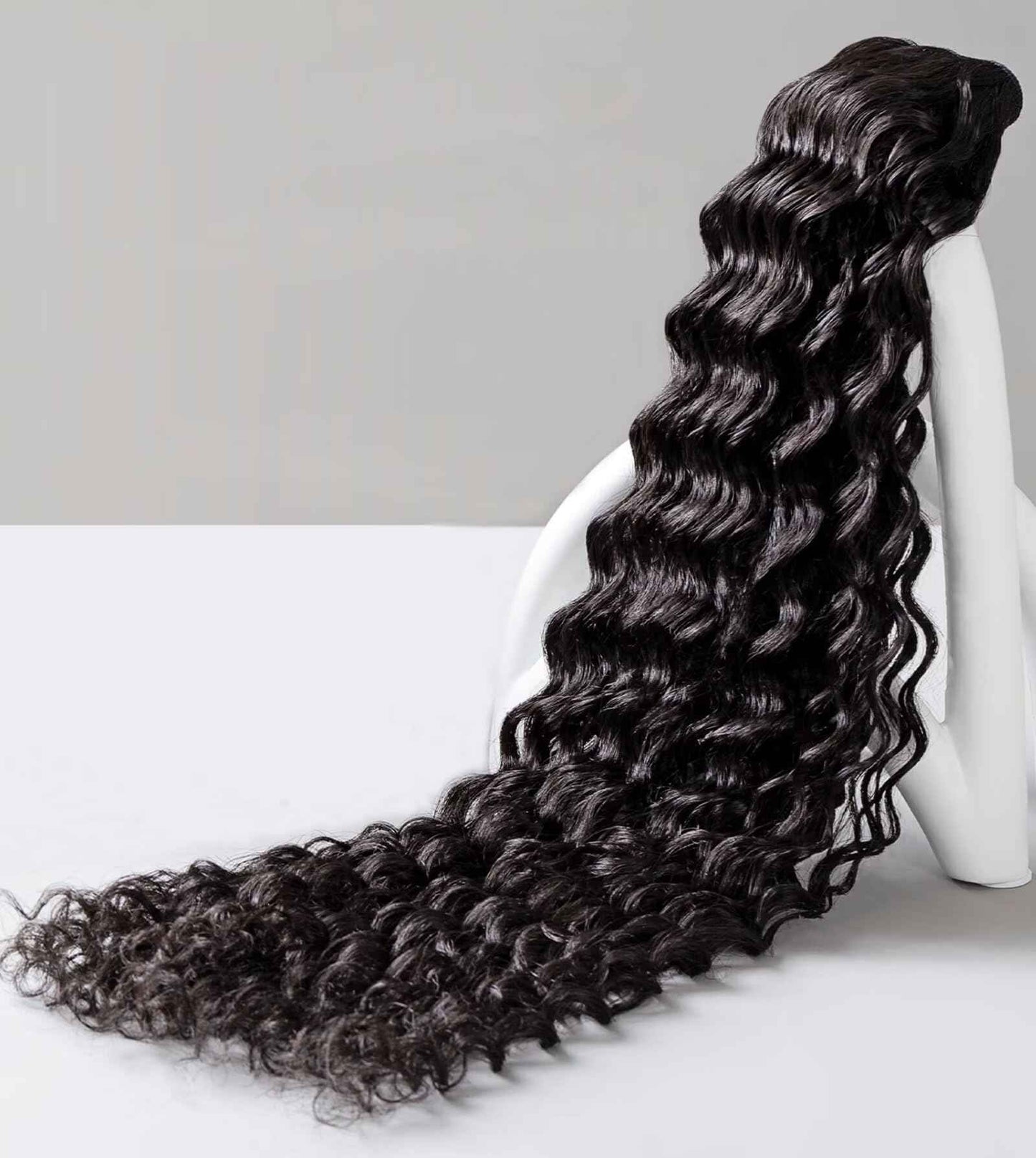 ISSEY KASUMI Raw Indian Human Hair Single Bundle,Triple Lifespan Than Regular Virgin Hair,In-Store Quality,Online Price! 100% Raw Indian Hair Bundles Deep Wave Raw Hair Bundles 24 Inch