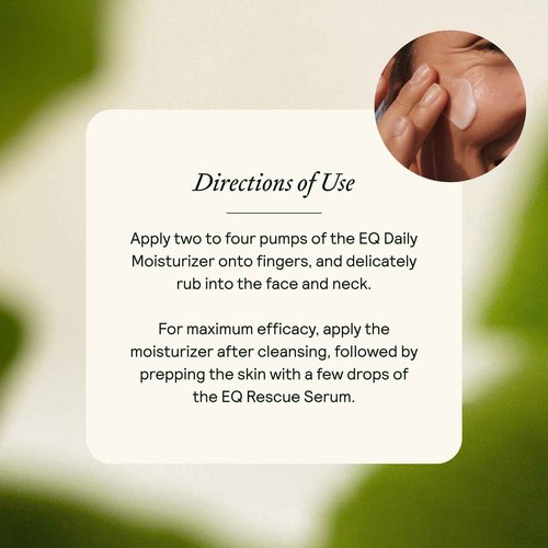 MARK Los Angeles - EQ Daily Moisturizer - EGCG + Quercetin - Hydrating Face Cream - For Dry Skin, Redness & Blemishes - With Jojoba & Squalene Oil - Lightweight Plant-Based Formula - 1.69 fl oz