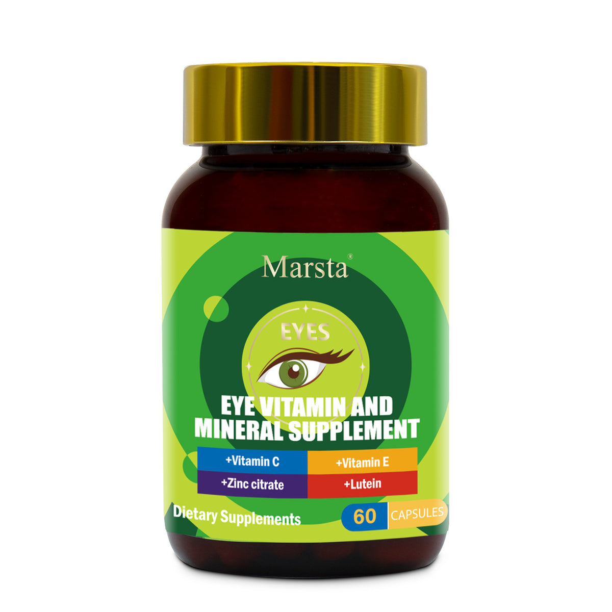 Eye Vitamin & Mineral Supplement Capsules