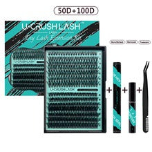 Natural False Eyelashes Clusters with Large Capacity - Non-Adhesive Eyelash Extensions