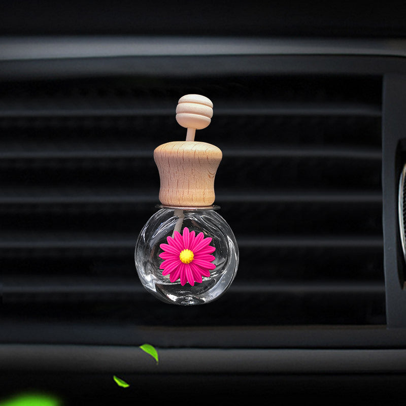 Small Daisy Flower Car Aromatherapy Diffuser Clip - Interior Decor Gift