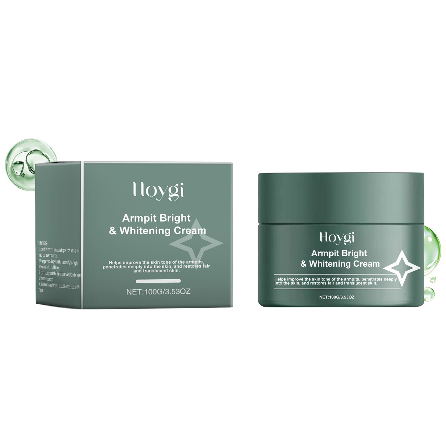 Brightening Underarm Cream with Vitamin C & Hyaluronic Acid - 100g