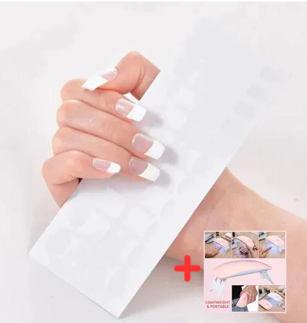 Portable Nail Heating Lamp for Gel Nails and Nail Art - Folding Handheld USB