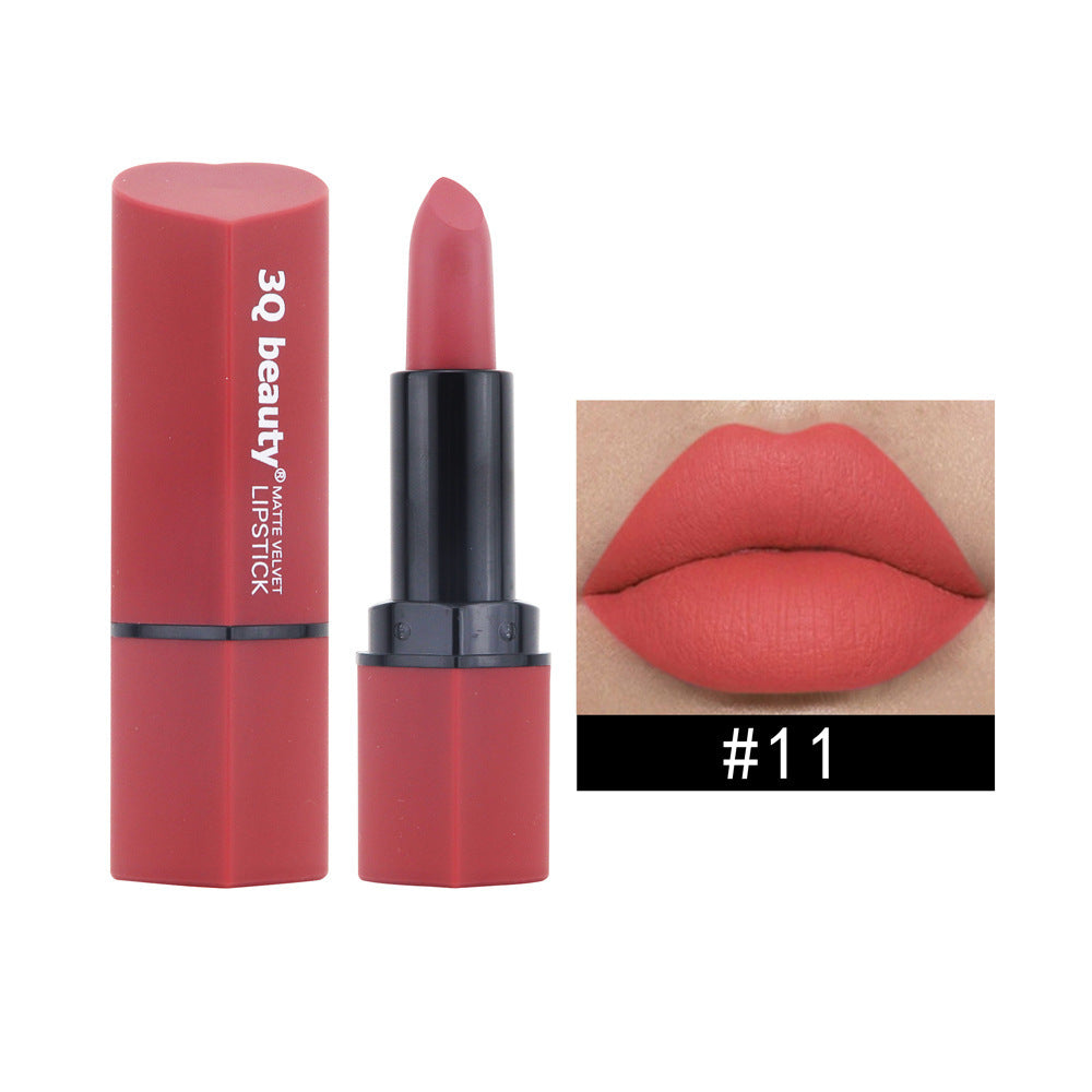 Multicolor Nude Lipstick - Moisturizing Long-Lasting Lip Makeup for Fashion Students
