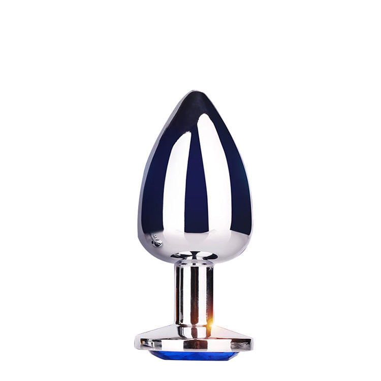 Adult Steel Butt Plug - Large, Medium & Small Sizes, Silver Metal Anal Toy
