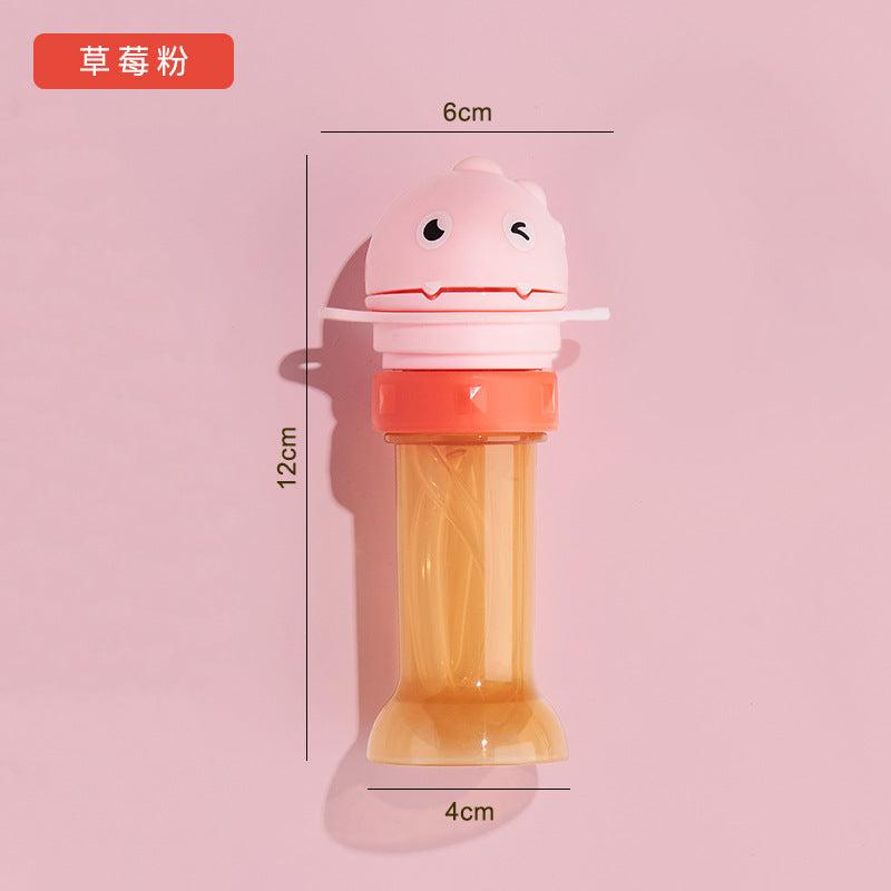 Children's Portable Anti-Choked Baby Bottle Cap - Safe Drinking Accessory