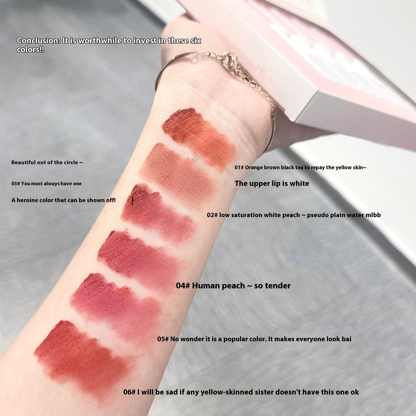 Long-Lasting Betty Girl Lip Mud Lipstick - Easy Color & Skin Tone Improvement