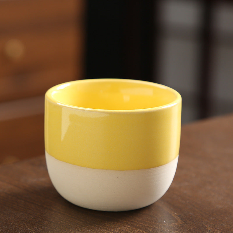 Romantic Candle Holder Teacup - Handmade Ceramic Home Decor