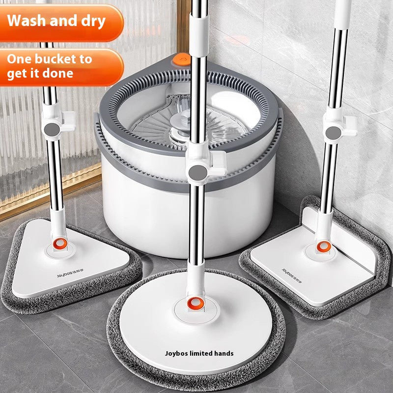 Rotating Mop with Spin Mechanism - Household Floor Cleaning Tool