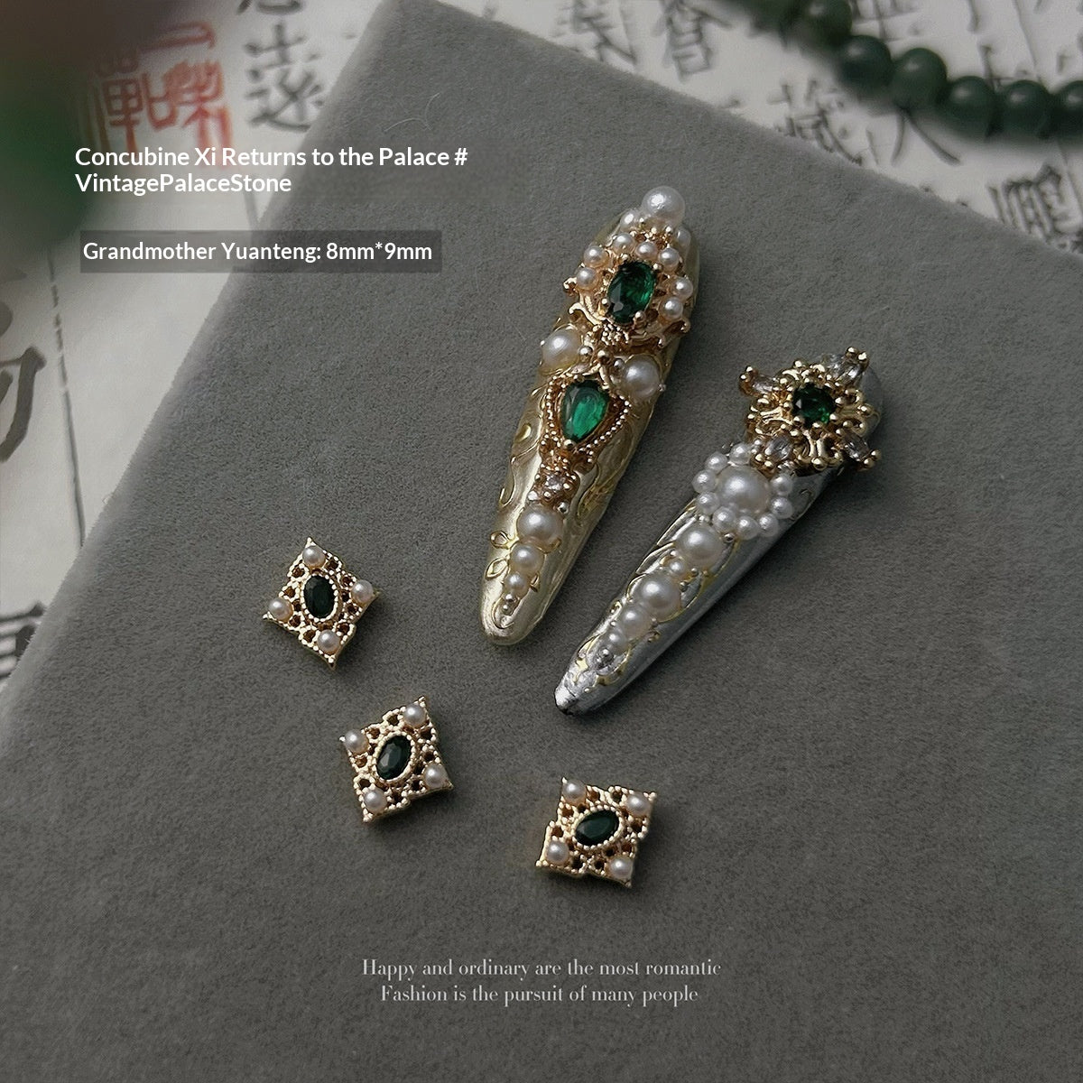 Wearable Nail Rhinestones for Manicure Decorations - Multiple Styles