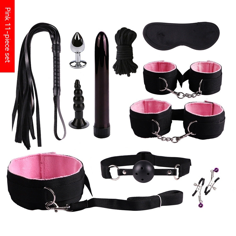 Adult Bondage Nylon Leather Suit Set - Multiple Variants