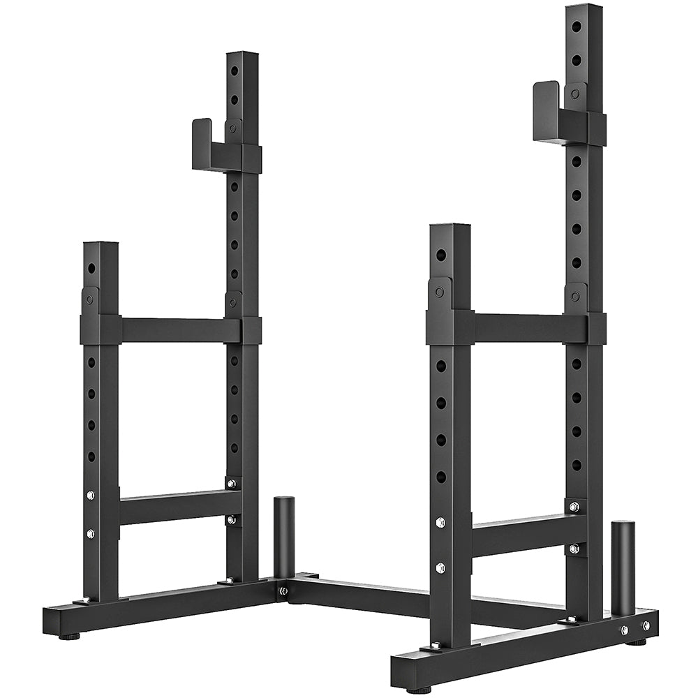 Adjustable Squat Rack for Home Gym - 660 lbs Capacity