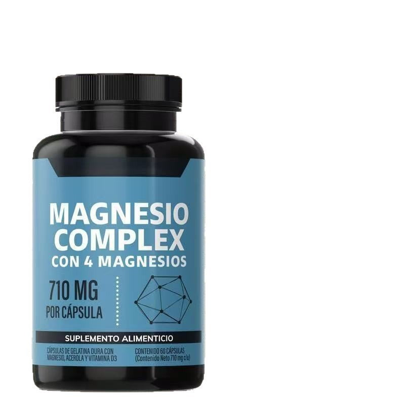 Magnesium Complex Capsules - Supports Daily Wellness with Magnesium Citrate & Glycinate - 60 Tablets