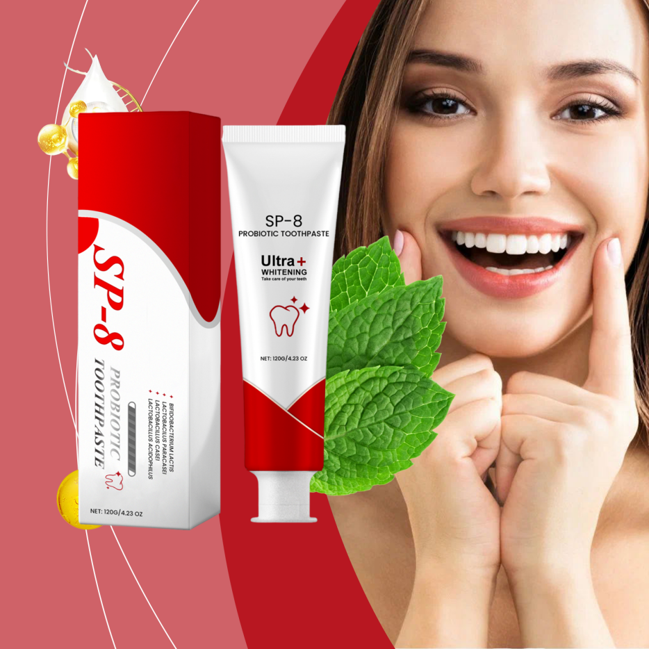 Probiotic Toothpaste for Fresh Breath & Whiter Teeth 120g