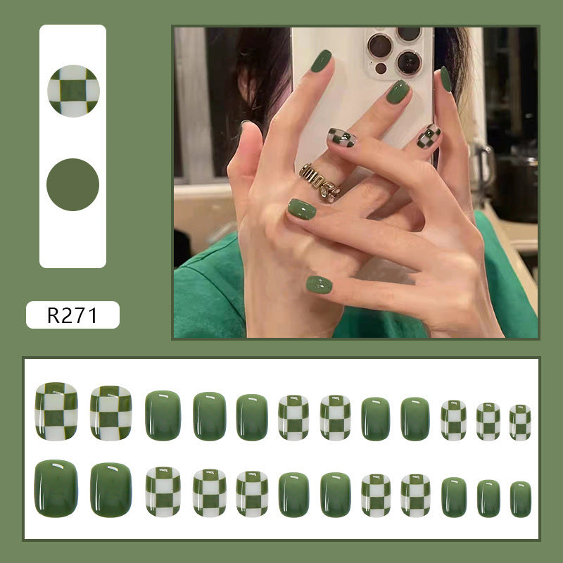Fake Nail Art Patches - Wearable Nail Decorations for DIY Manicure