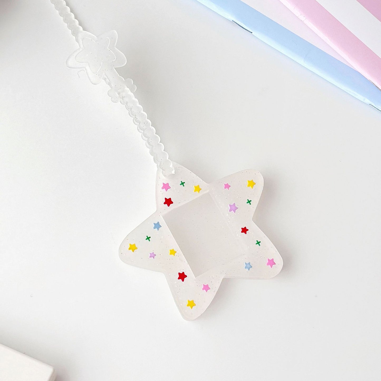 Mini Card Holder with Rope - Silicone ID Badge Holder for Home & Party