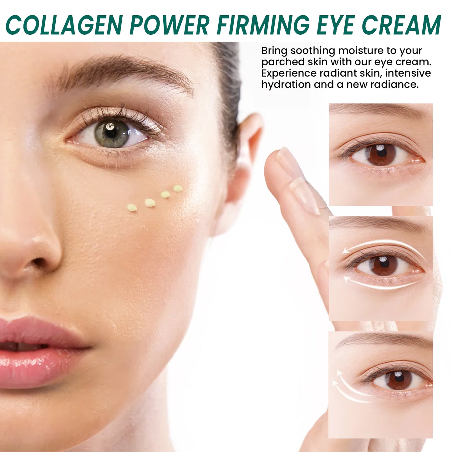Collagen Firming Eye Cream for Fine Lines & Dark Circles - Multiple Sizes
