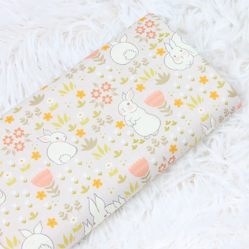 Nordic Style Small Animal Print Cotton Fabric for DIY Clothing & Crafts