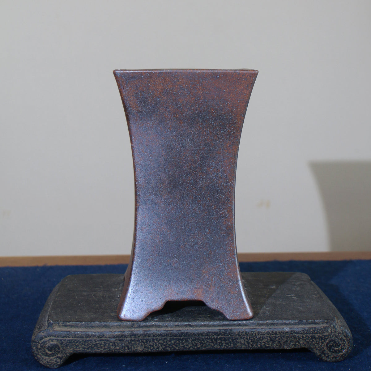Handmade Ceramic Orchid Pot - Yixing Clay Garden Flower Vase 13x22.5cm