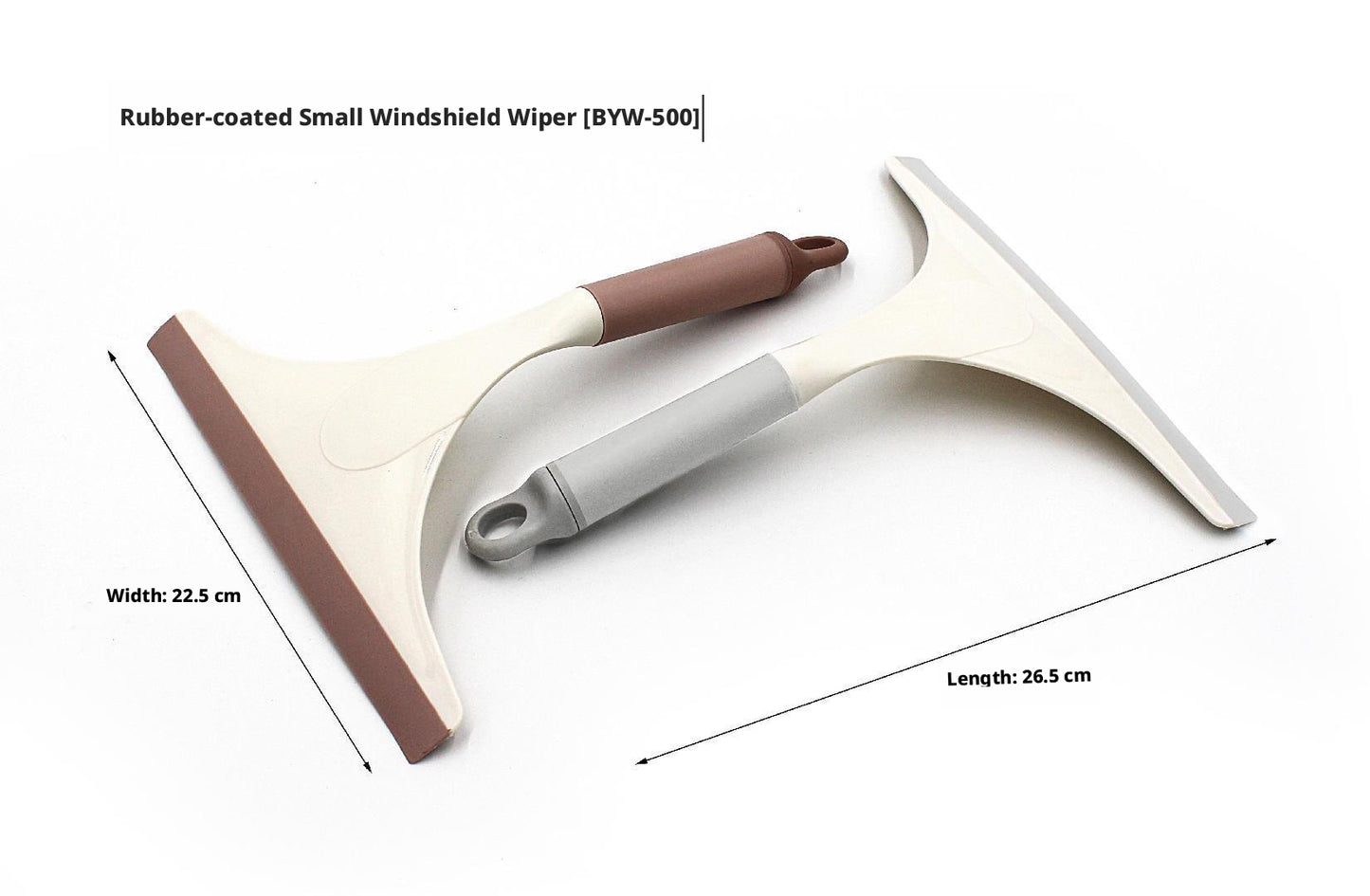 Curved Wiper Blade for Vehicles, Random Color, 26.5 x 22.5 cm — 1 Piece