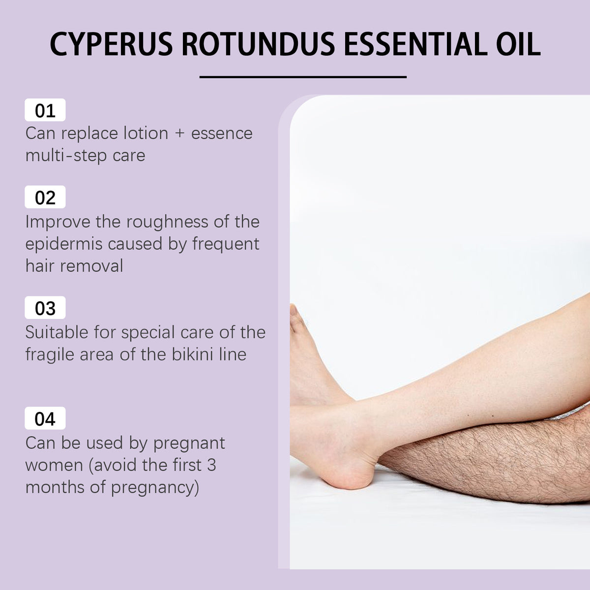Fragrant Hair Removal Treatment Oil Softening