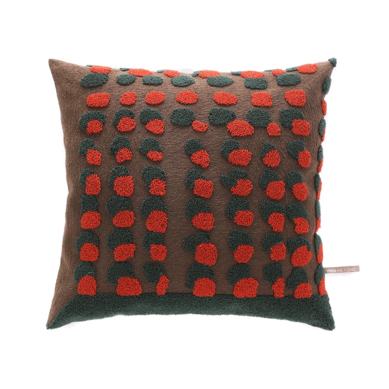 Geometric Pattern Pillowcase Set 45x45cm Square Living Room Decor