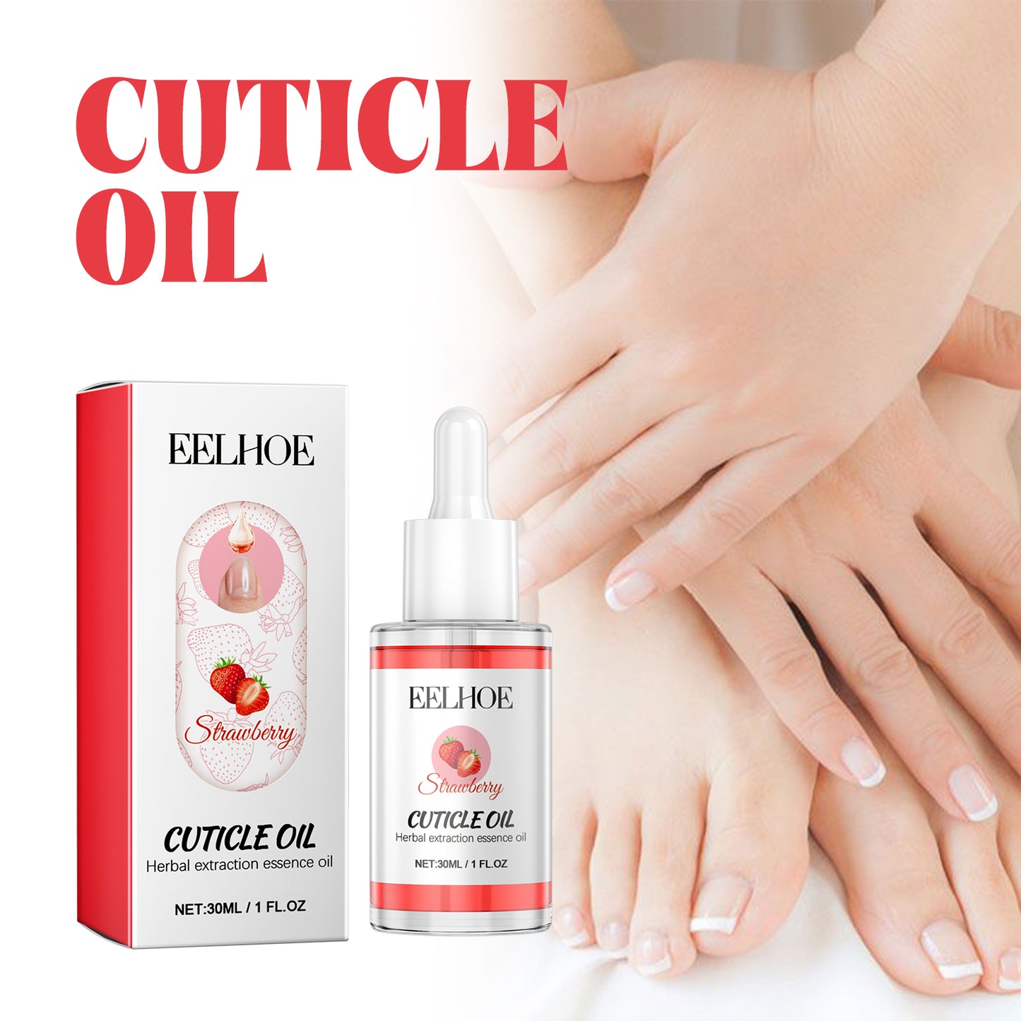 Nourishing Cuticle Oil for Nails - Moisturizing & Strengthening Treatment