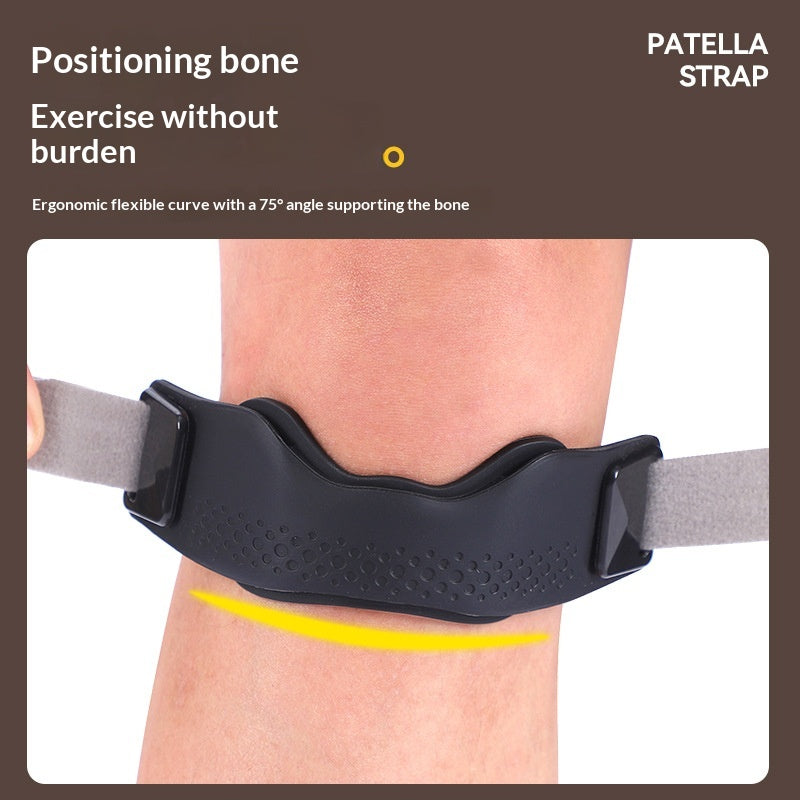 Butterfly-Style Silicone Knee Brace Strap – Sports & Injury Prevention