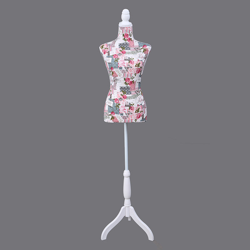 Half Body Linen Fabric Wrap for Models Costume Display & Dress Styling