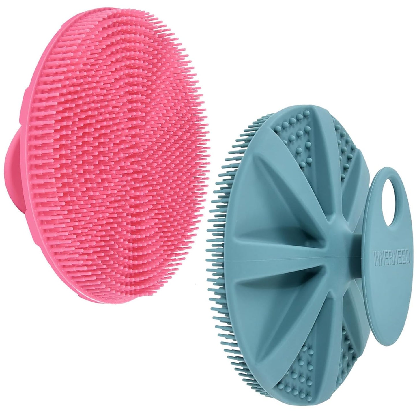 Silicone Facial & Shampoo Cleansing Brush - Deep Exfoliating Bath Tool
