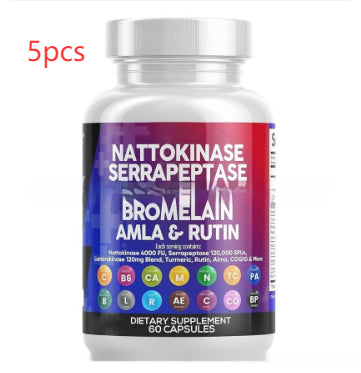 Nattokinase Capsules - 60 Count Bottle