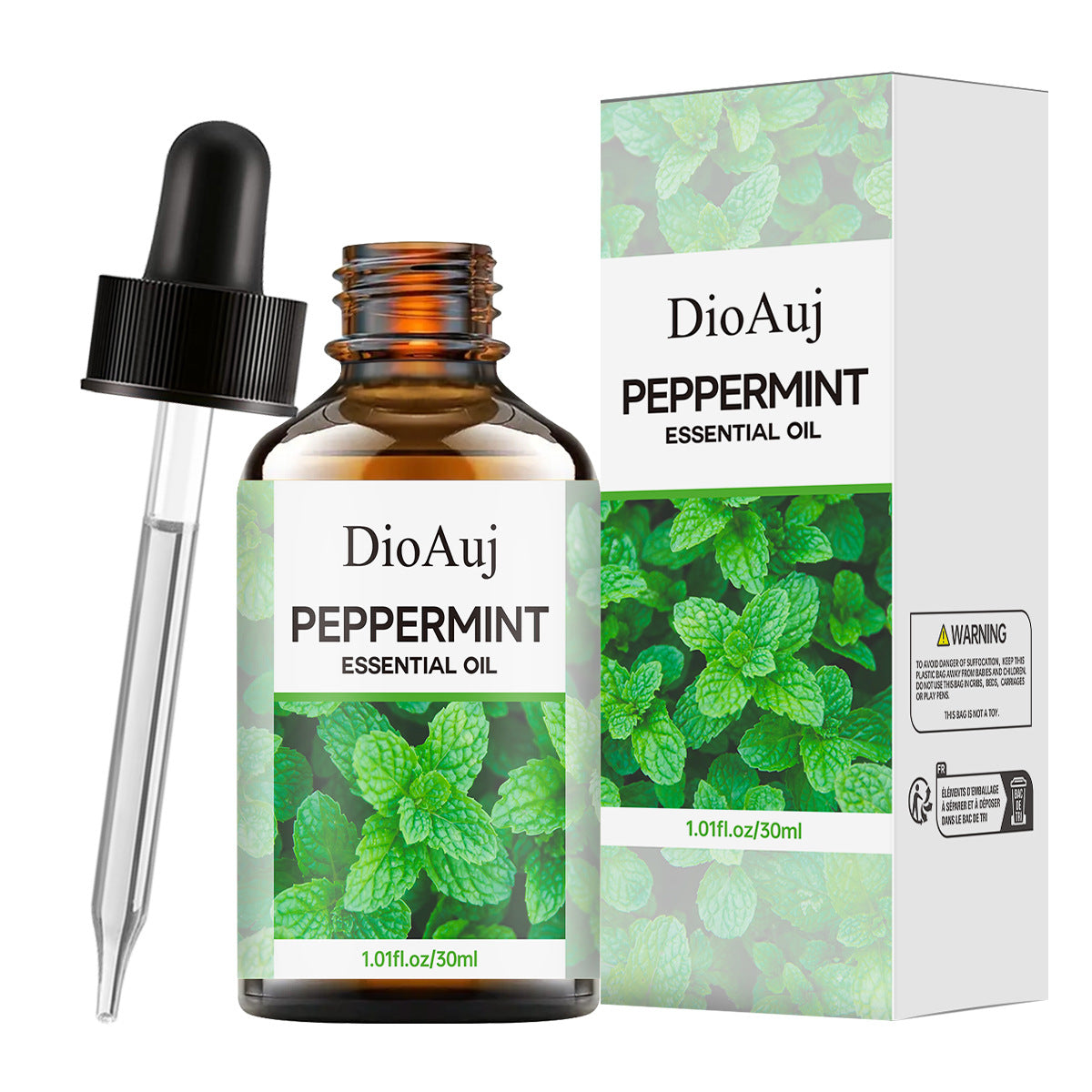 Mint Essential Oil for Body Massage - Aromatherapy Relaxation 30ml/60ml