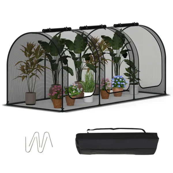 Garden Crop Cage 108"x48"x47" with High-Density Nylon Mesh